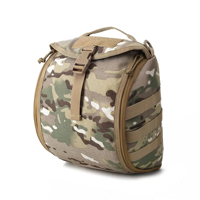 Tactical Helmet Bag – MOLLE-Compatible Protective Storage Pouch