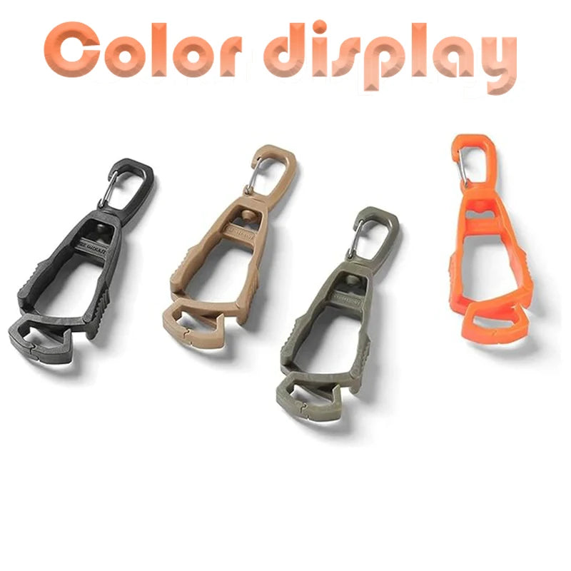 BattleGear™ – Glove Clip Holder – Anti-Drop Belt Clamp for Workers & Shooters