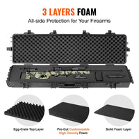 Thumbnail for BattleGear™ Tactical Rifle Hard Case - Heavy Duty Long Gun Storage with Wheels