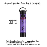 Thumbnail for FieldLux™ Pocket Mini Flashlight - Key Chain EDC Light with Magnetic Cap