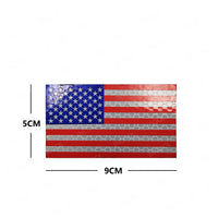 Thumbnail for IR Tactical Flag Patch – Infrared U.S. Reflective Patch