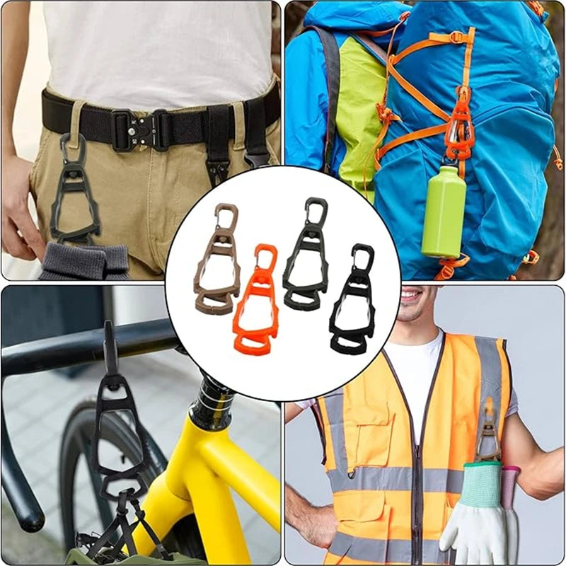 BattleGear™ – Glove Clip Holder – Anti-Drop Belt Clamp for Workers & Shooters