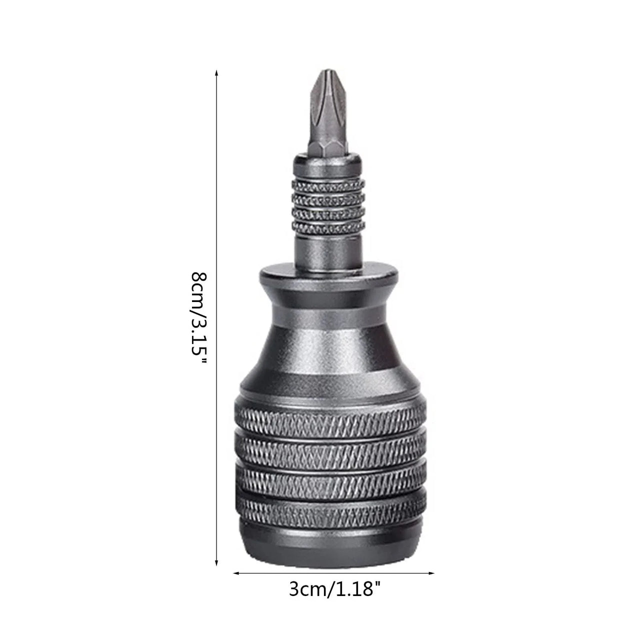 BattleGear™ - 7-in-1 Mini Screwdriver Set - Aluminum EDC Precision Tool