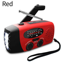 Thumbnail for FieldLux™ - Solar Hand Crank Emergency Radio - USB Charger & LED Light