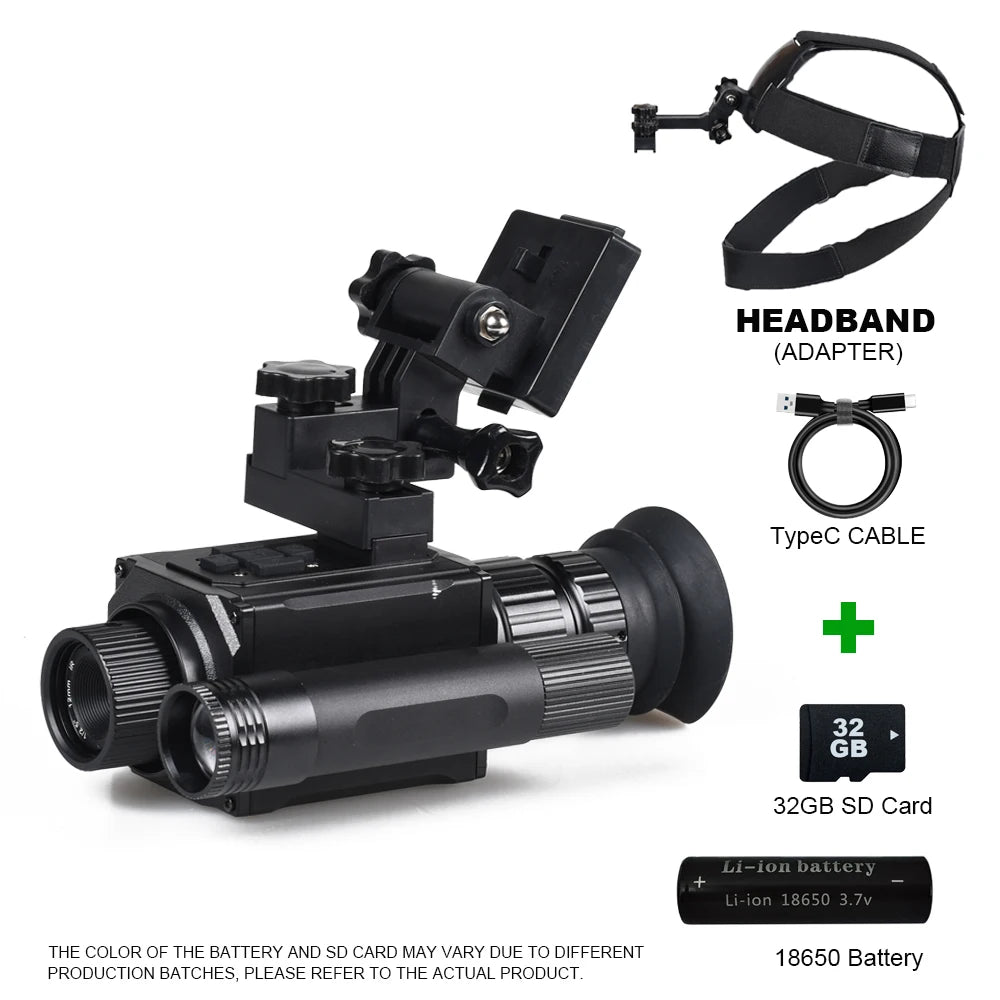 TacSight™ - Helmet-Mount Tactical Night Vision System - 3-Level Infrared