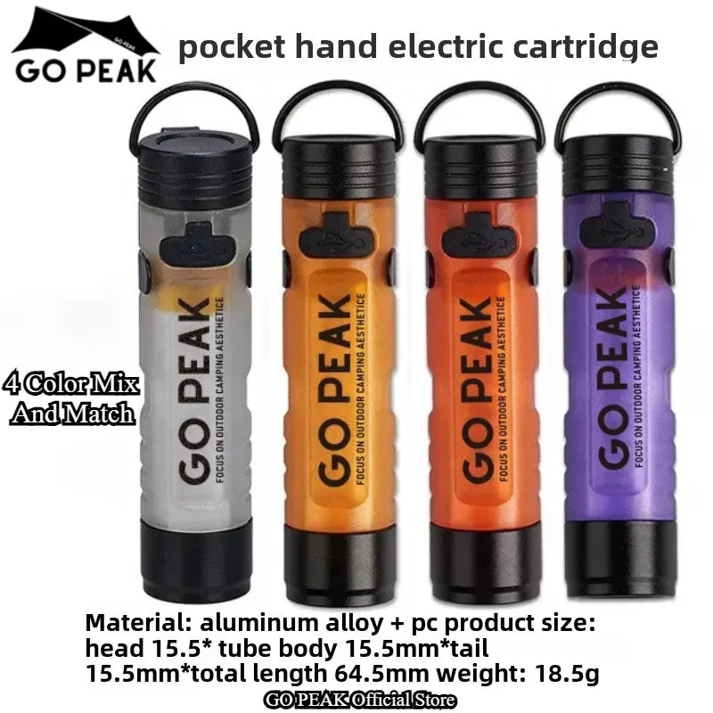 FieldLux™ Pocket Mini Flashlight - Key Chain EDC Light with Magnetic Cap