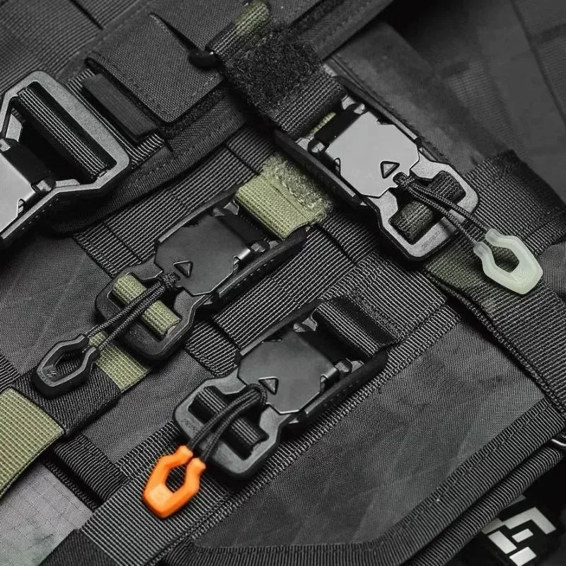 BattleGear™ glow zipper pulls for bags, tents, jackets, and tactical gear