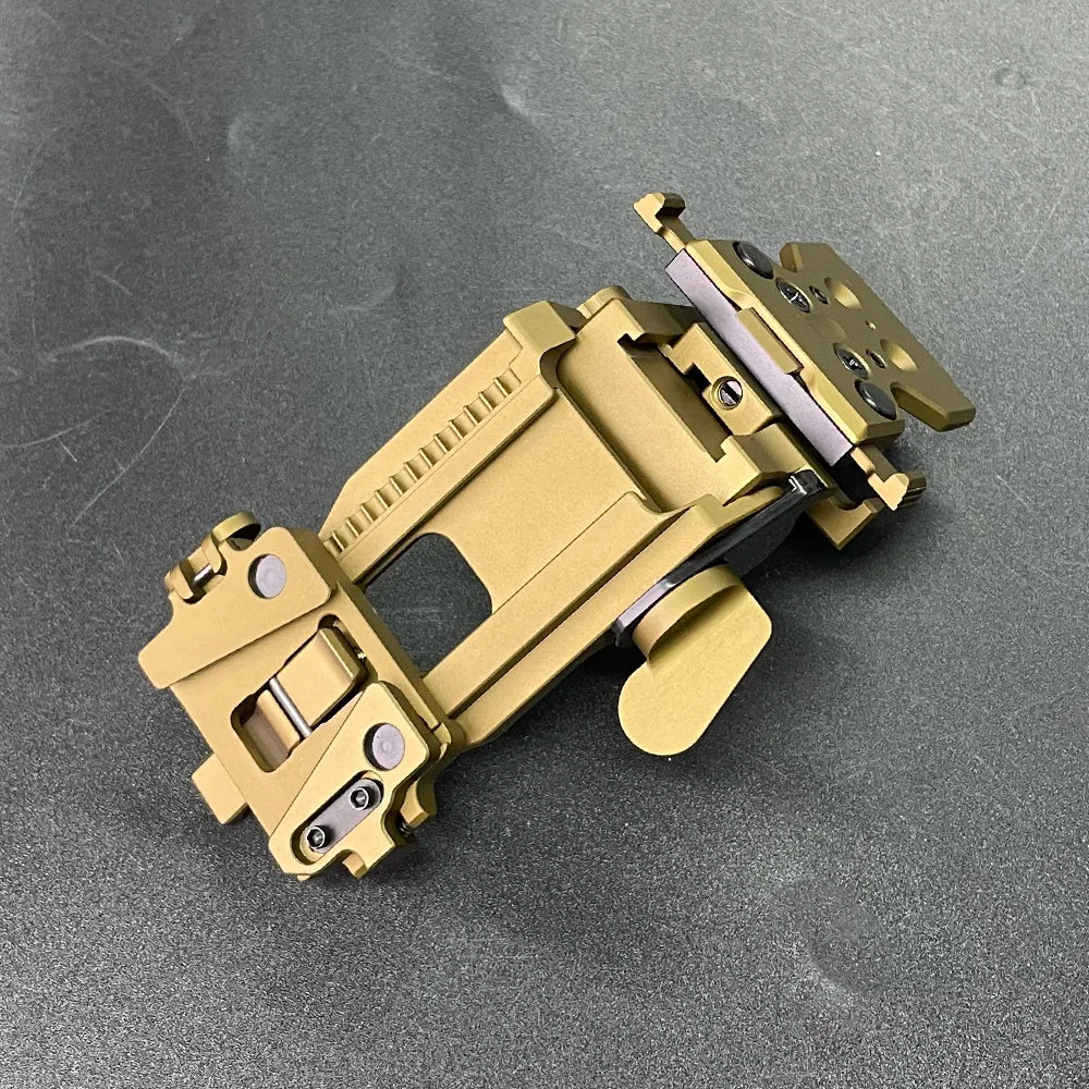 BattleGear™ – Low Profile NVG Helmet Mount – Flip-Up Dovetail Bracket