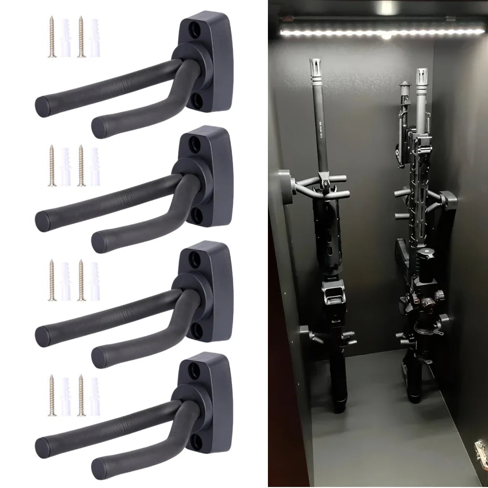 SteelClaw™ Gun Racks – Wall Mount Storage for Rifles, Pistols & Bows