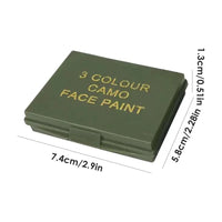 Thumbnail for TacGear™ Camo Face Paint - Military Grade Camouflage