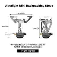 Thumbnail for Fire-Maple™ - GreenPeak Camping Stove - Portable Propane Backpacking Stove with Piezo