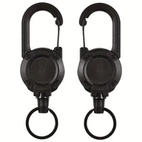Thumbnail for Ranger™ Retractable Carabiner Badge Reel — Heavy Duty Extendable Keychain Holder