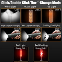 Thumbnail for FieldLux™ Telescopic Camp Lantern - 8000mAh Power Bank & Tripod Light