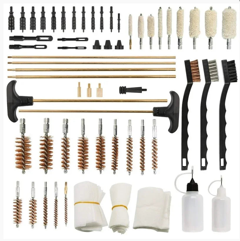BattleGear™ Professional Gun Cleaning Kit - Complete Gunsmithing Set with Mat