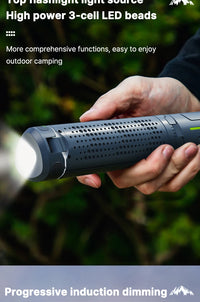 Thumbnail for FieldLux™ Telescopic Camp Lantern - 8000mAh Power Bank & Tripod Light