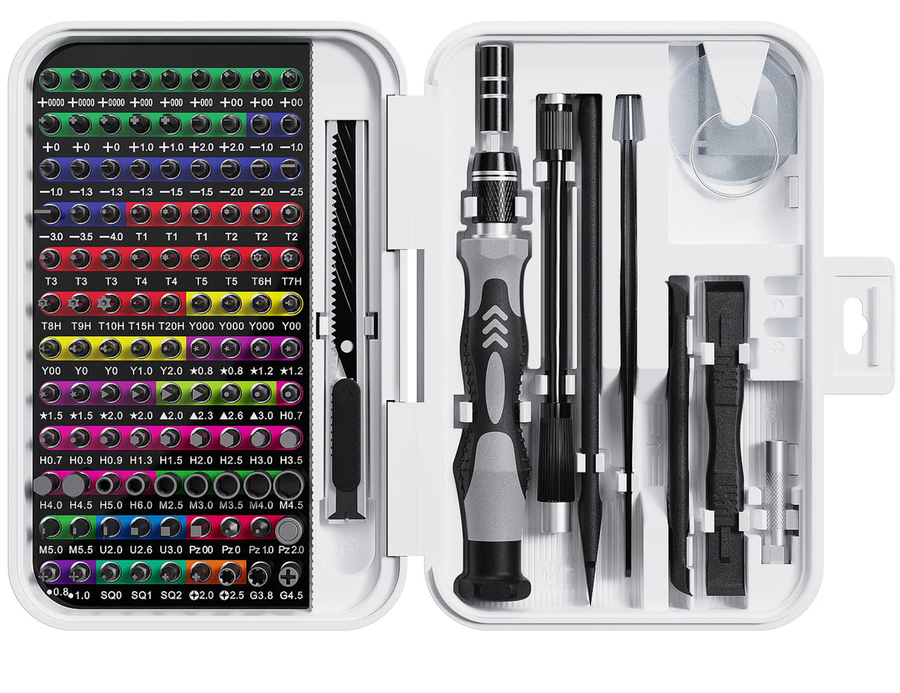BattleGear™ 132-in-1 Precision Screwdriver Set - Tactical Repair Tool Kit with Magnetic Bits