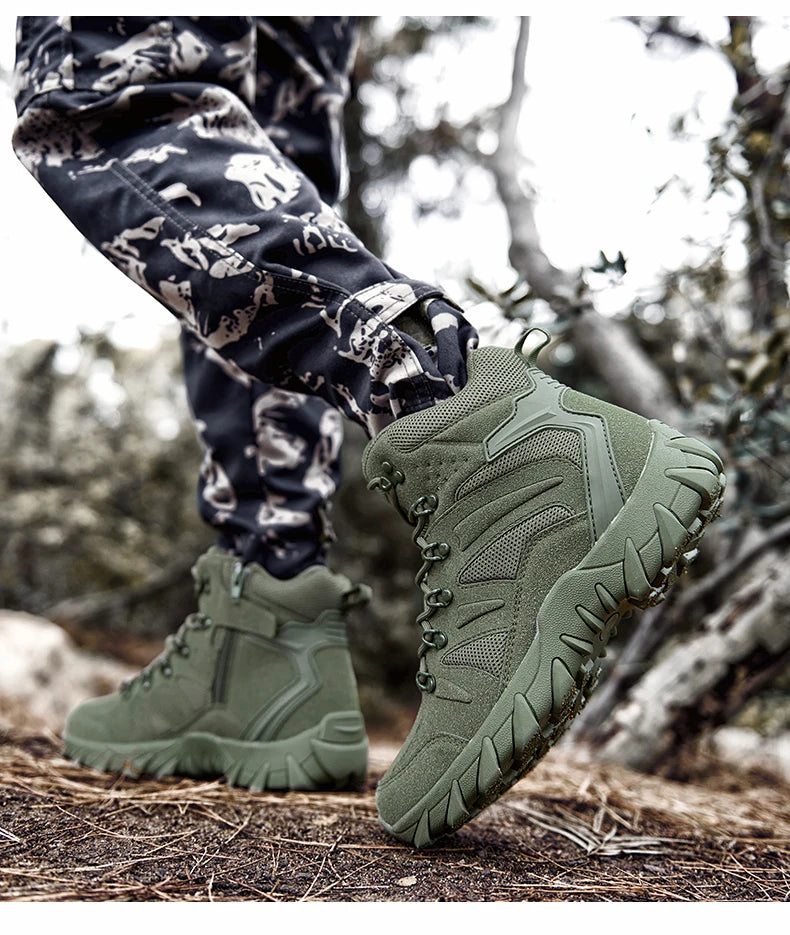 Ranger™ FieldReady Combat Boots – Tactical Hiking Shoes for Outdoor & Hunting