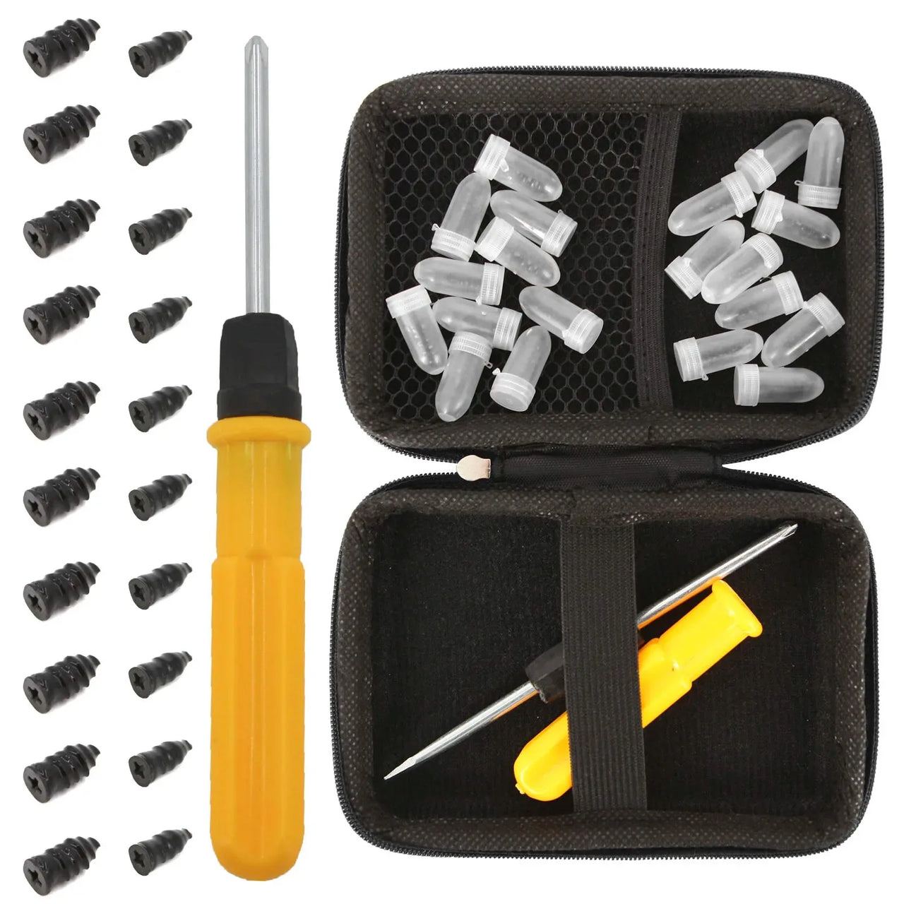 RapidSeal™ Tactical Tire Repair Plug Kit (20 Pack Kit)