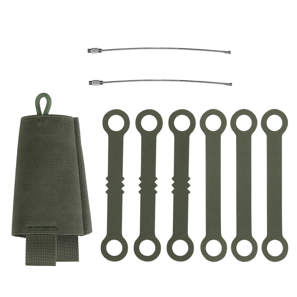 Chem Light Pouch with Carabiner Clip – 6-Pack Chemlight Pouch