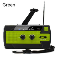 Thumbnail for FieldLux™ - Solar Hand Crank Emergency Radio - USB Charger & LED Light