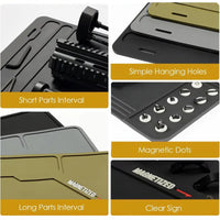 Thumbnail for BattleGear™ magnetic gun cleaning work mat with parts organizer