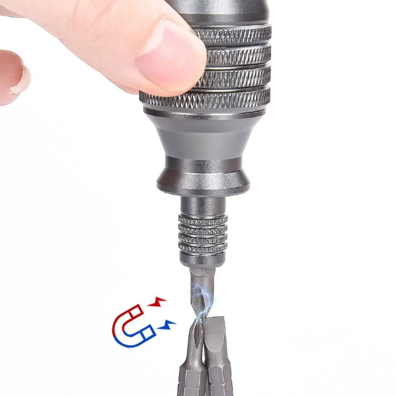 BattleGear™ - 7-in-1 Mini Screwdriver Set - Aluminum EDC Precision Tool