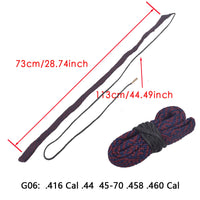 Thumbnail for BattleGear™ – Tactical Gun Bore Rope Brush Cleaner - Multi-Caliber Rifle Barrel Cleaning