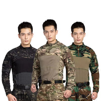 Thumbnail for BattleGear™ – Frog Skin Camo Combat Shirt | Lightweight Tactical Performance