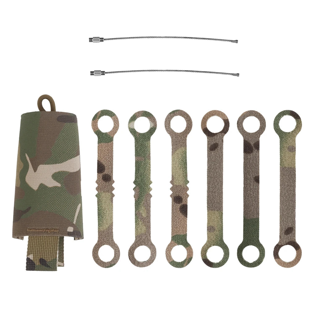 Chem Light Pouch with Carabiner Clip – 6-Pack Chemlight Pouch