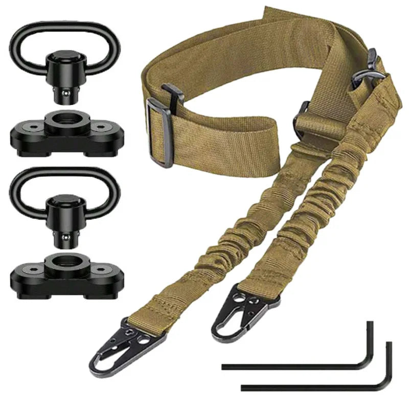 Ranger™ Tactical 2-Point Rifle Sling - Adjustable Multi-Mission Strap