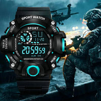Thumbnail for TacTime™ Digital Military Watch - Sports Electronic Wristwatch