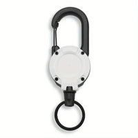 Thumbnail for Ranger™ Retractable Carabiner Badge Reel — Heavy Duty Extendable Keychain Holder