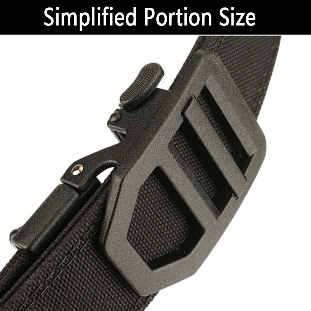 BattleGear™ – Automatic Tactical Belt with Metal Buckle