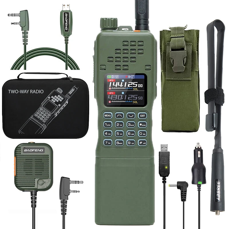 BattleGear™ AR-152 Pro Field Radio - Long-Range GPS Two-Way Transceiver