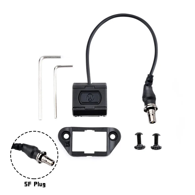 TacGear™ – Tactical Pressure Remote Switch – Dual Function Tail Mod for Weapon Lights & Lasers