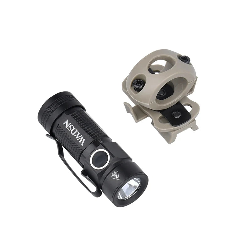 FieldLux Tactical Helmet Light - Strobing LED Scout Light for FAST Helmet Rail