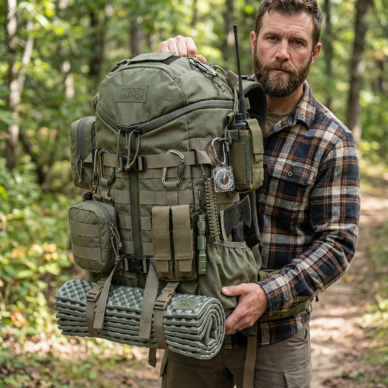 RangerGear™ – 27L Tactical Hiking & Travel Backpack – 2-Day Pack