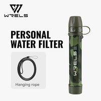 Thumbnail for AquaTrek™ Carbon Fiber Water Filter Straw - Portable Survival Purifier Set