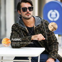 Thumbnail for IronFlannel™ ColdFront Sherpa-Lined Tactical Work Jacket