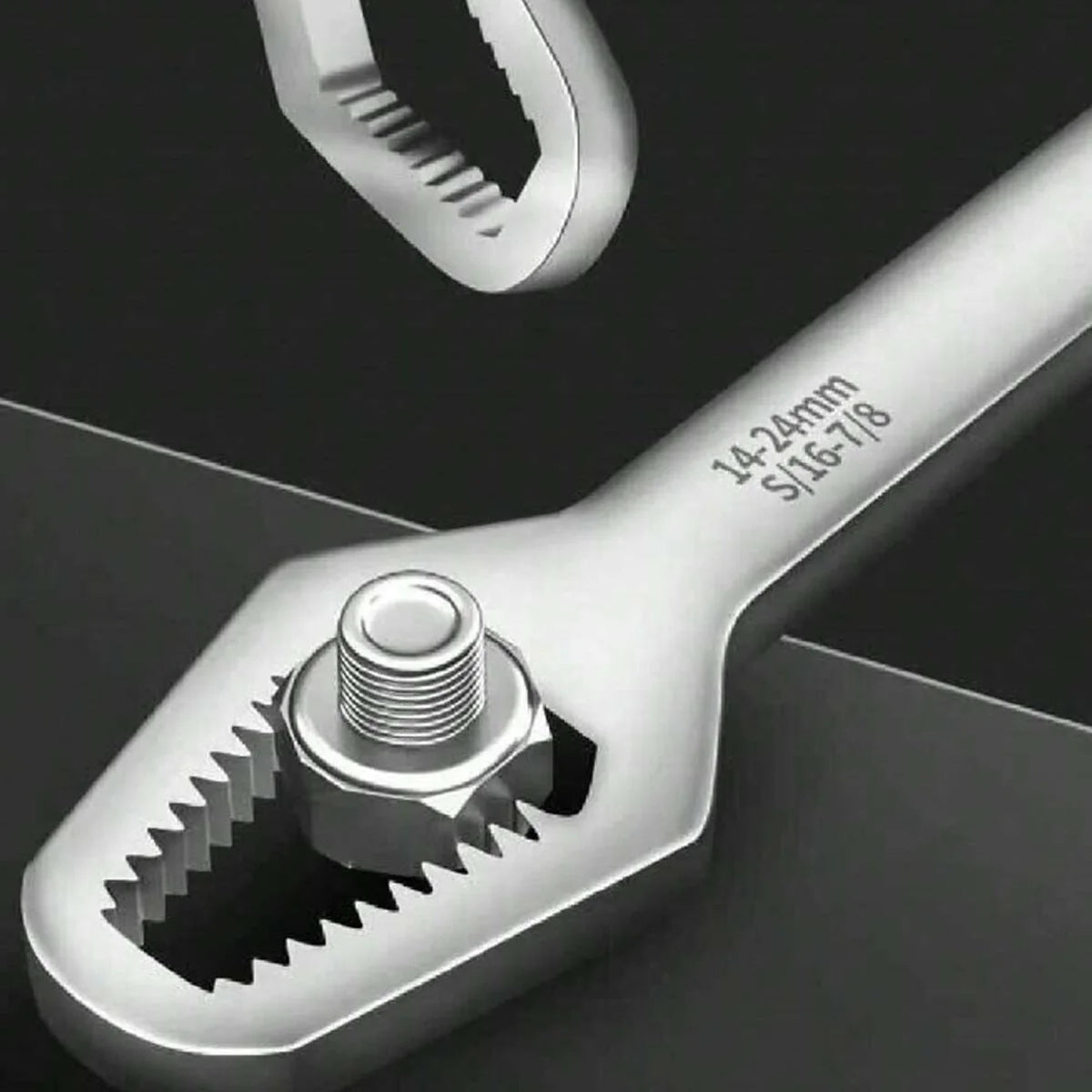 BattleGear™ Universal Double-Headed Self-Tightening Wrench Set - Tactical Adjustable Wrench