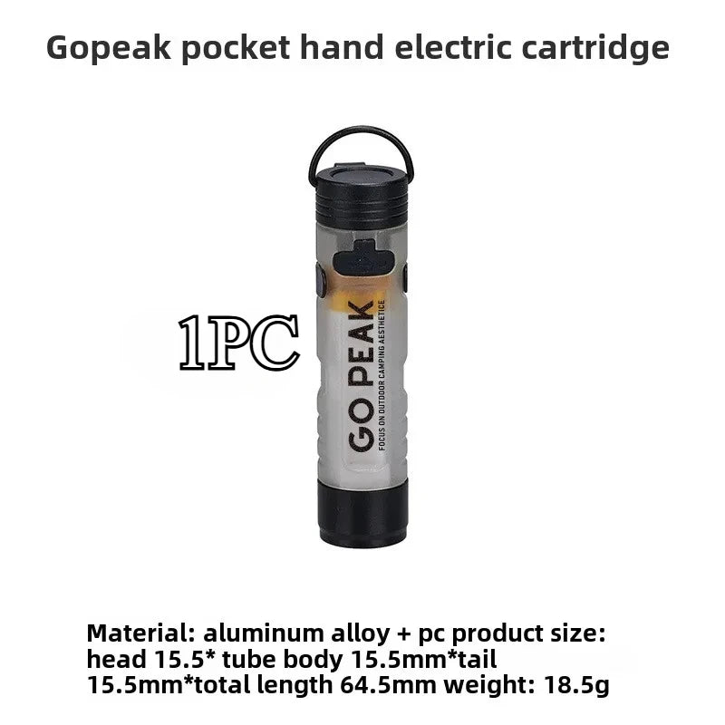 FieldLux™ Pocket Mini Flashlight - Key Chain EDC Light with Magnetic Cap