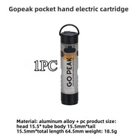 Thumbnail for FieldLux™ Pocket Mini Flashlight - Key Chain EDC Light with Magnetic Cap