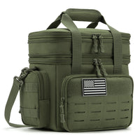 Thumbnail for Tactical 18L Expandable Insulated Lunch Cooler Bag – MOLLE Ready