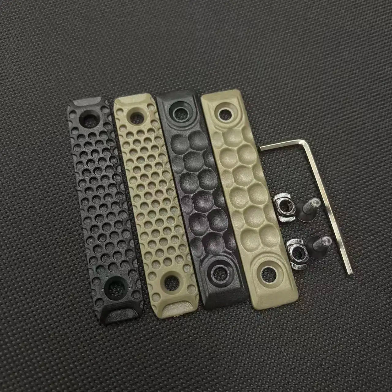 BattleGear™ M-LOK Rail Cover Panels - 2-Piece Tactical Handguard Set feature detail
