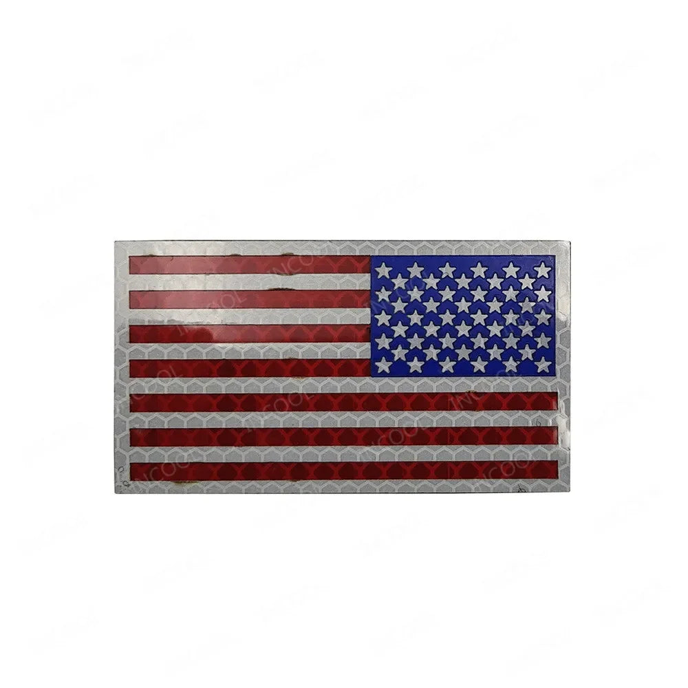 IR Tactical Flag Patch – Infrared U.S. Reflective Patch