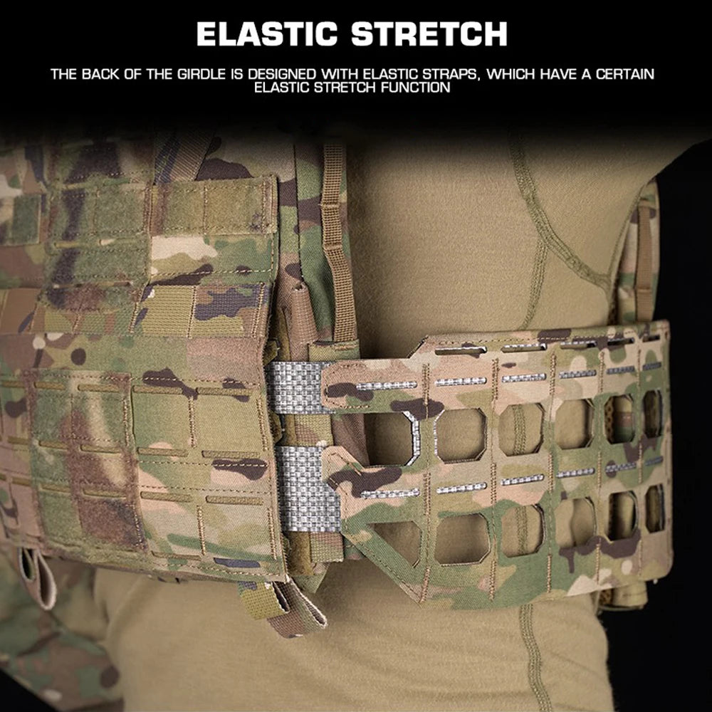 BattleGear™ MOLLE Plate Carrier Cummerbund – Tactical Vest Adapter