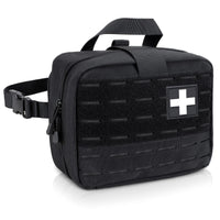 Thumbnail for Tactical Molle Medical Pouch - Upgraded Size, Large Capacity IFAK Pouch with Detachable Quick Release and Headrest Mount