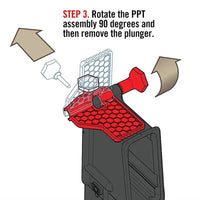 Thumbnail for BattleGear AR-15 pivot pin tool rotate fixture installation diagram