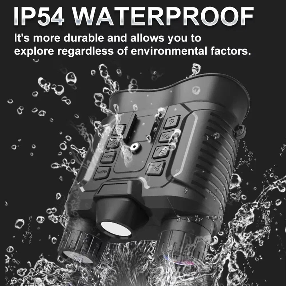 IR-Pro™ StealthView 4K Helmet-Mounted Night Vision Goggles - 36MP Digital NVG