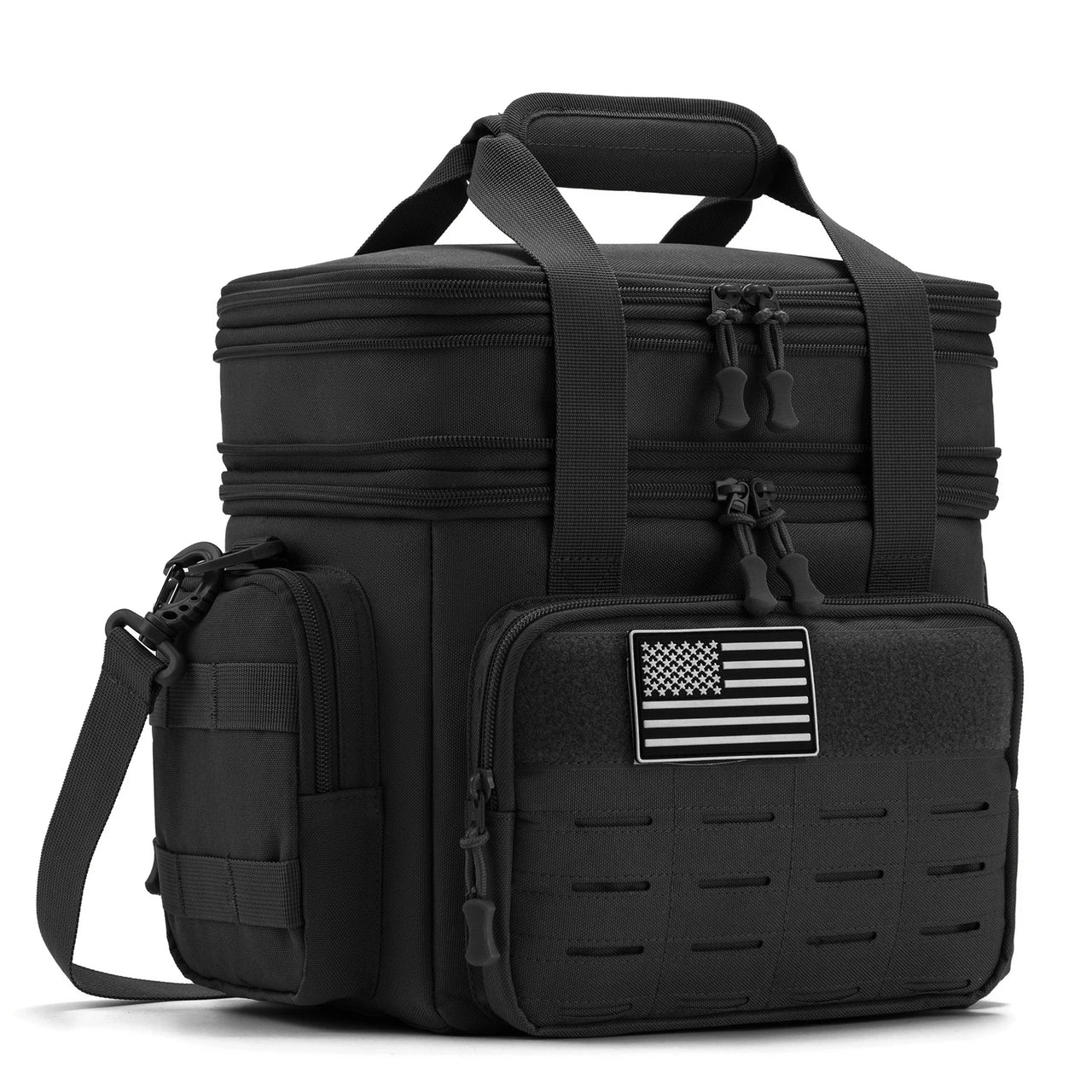 Tactical 18L Expandable Insulated Lunch Cooler Bag – MOLLE Ready